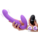 10X Ergo-Fit G-Pulse Inflatable & Vibrating Strapless Strap-On